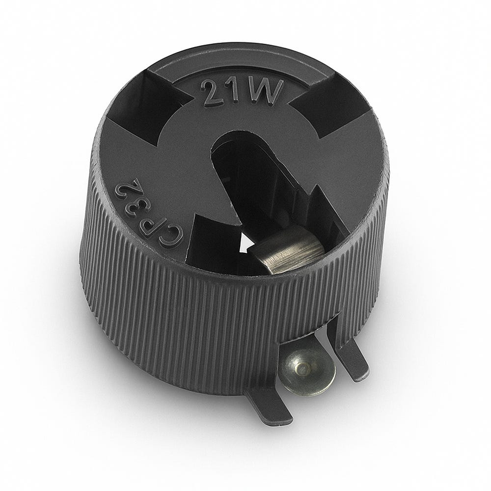 Douille de lampe 21W pour Volvo 240, 260, 262, 740, 760, 940, 960, V90 — bild 2 av 2