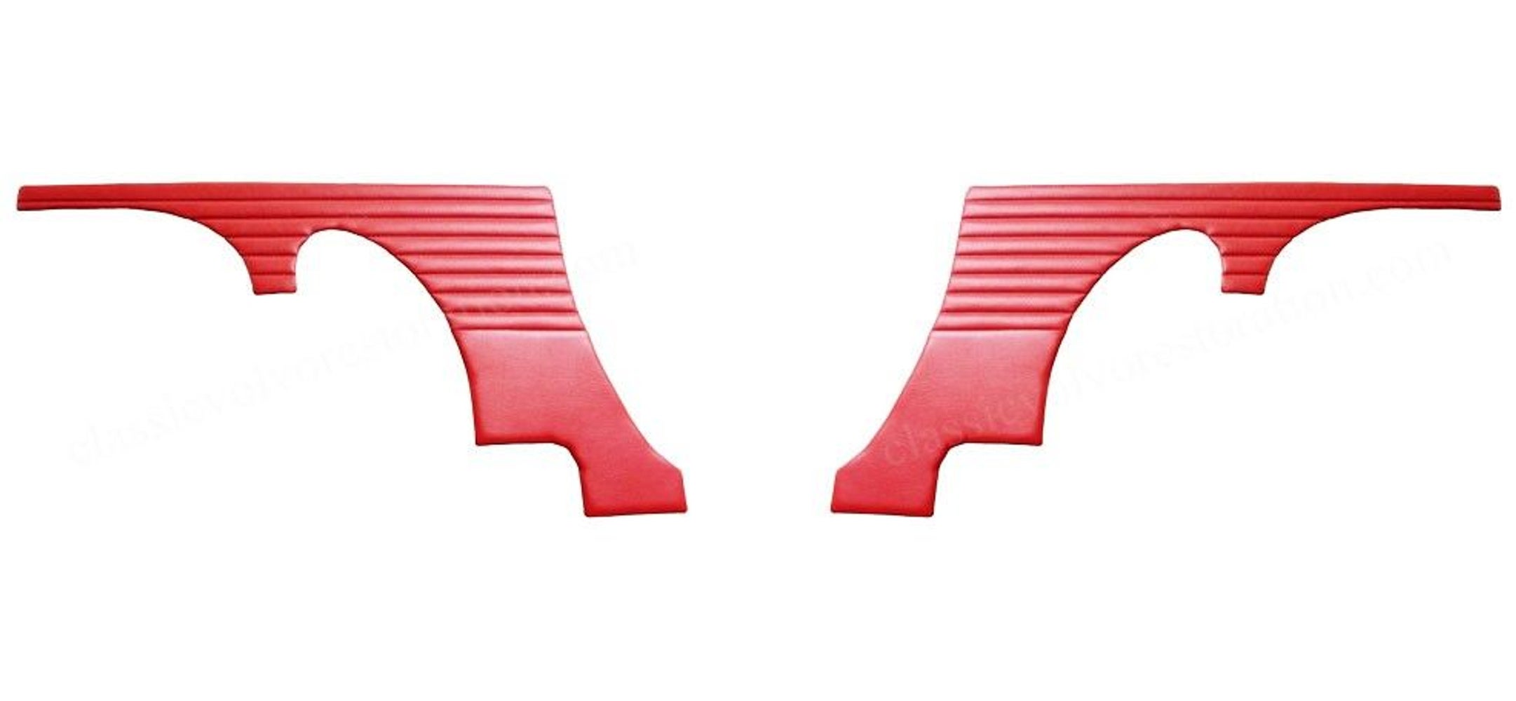 Panneaux arrière rouges pour Volvo 1800 de 1963