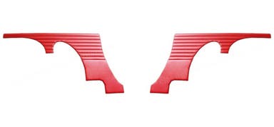 Panneaux arrière rouges pour Volvo 1800 de 1963