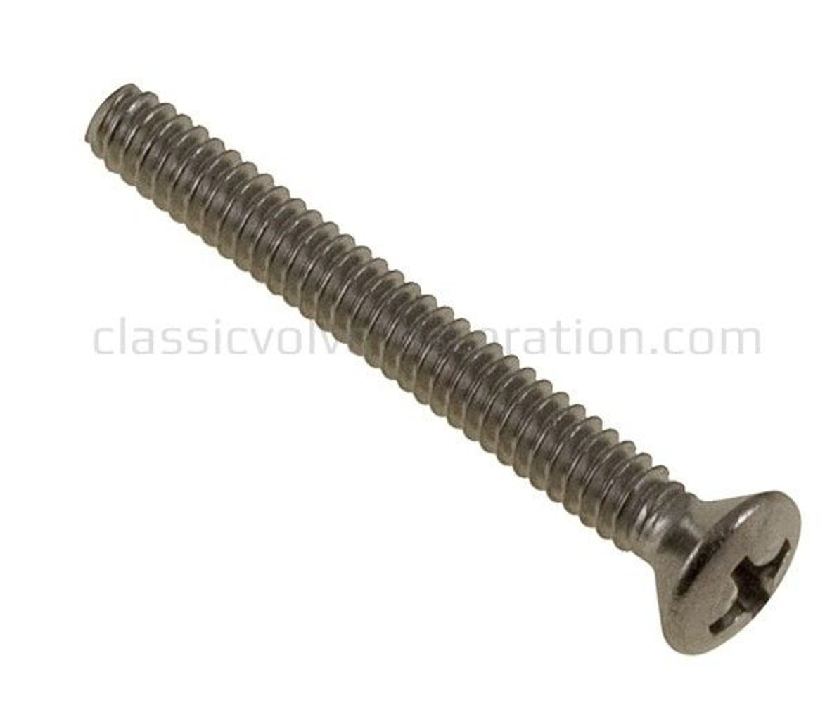Vis UNC 6-32x1 1/4" (32 mm) pour poignée de bagage en verre pour Volvo Amazon, Amazon Kombi — bild 2 av 2