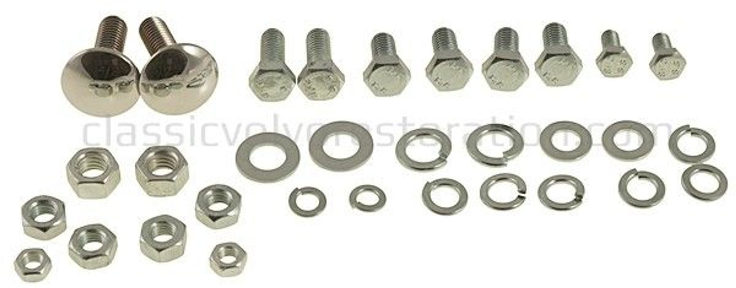 Kit de fixation de pare-chocs avant pour Volvo PV, Duett