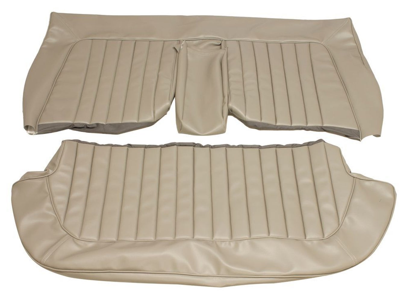 Sellerie de siège arrière pour Volvo Amazon 4 portes 1960-61 US gris beige
