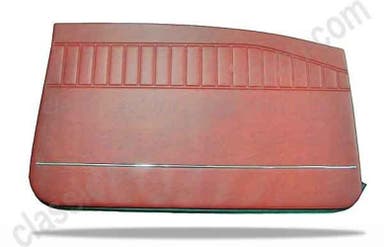 Panneaux de porte rouges pour Volvo Amazon 2D 1969