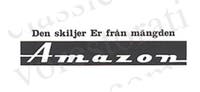Autocollant « Cela vous sépare de… » pour Volvo Amazon — bild 1 av 2