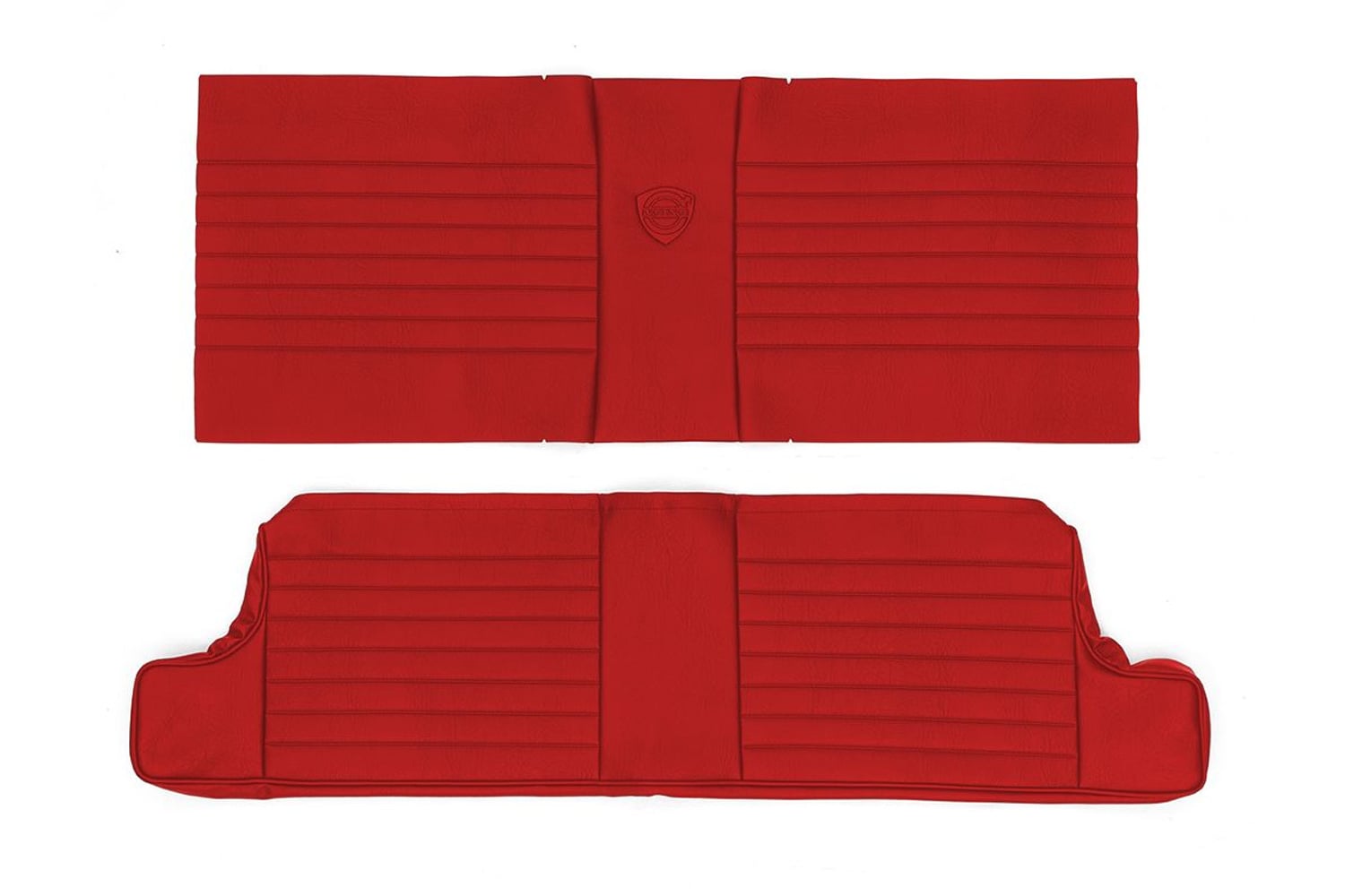 Garniture de siège arrière pour Volvo 1800S, 1800E, 1964-71, rouge