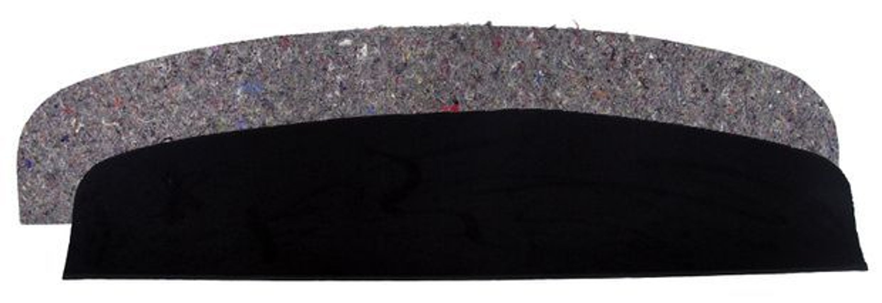 Tablette de rangement en tissu noir pour Volvo 140, 164 (1970-1971).