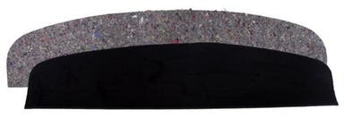 Tablette de rangement en tissu noir pour Volvo 140, 164 (1970-1971).