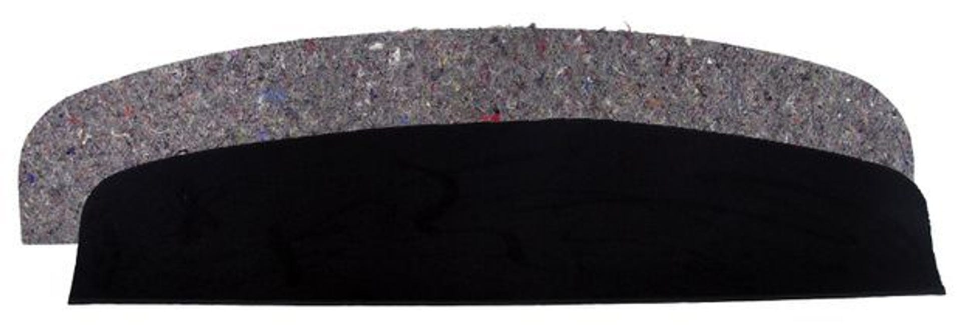 Tablette de rangement en tissu noir pour Volvo 140, 164 (1970-1971).