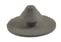 Bouton caoutchouc tapis gris