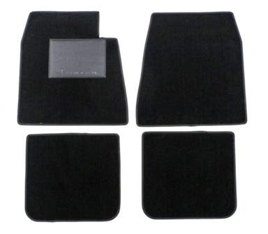 Ensemble de tapis et accessoires pour Volvo Amazon B16 (1957-1961), noir
