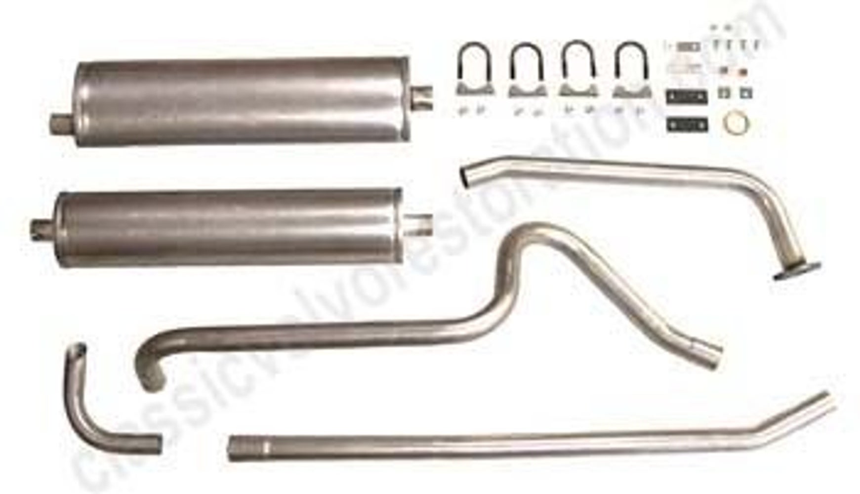 Système d'échappement pour Volvo PV, B18