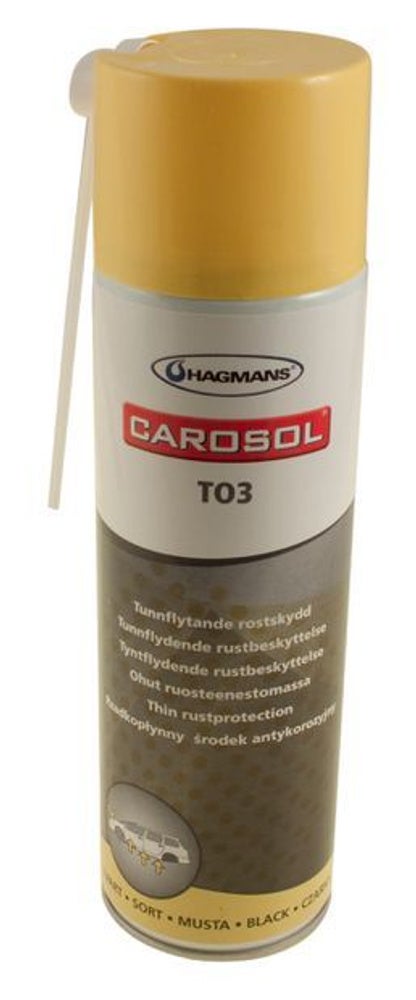 Spray antirouille noir fluide TO3 500 ml — bild 1 av 2