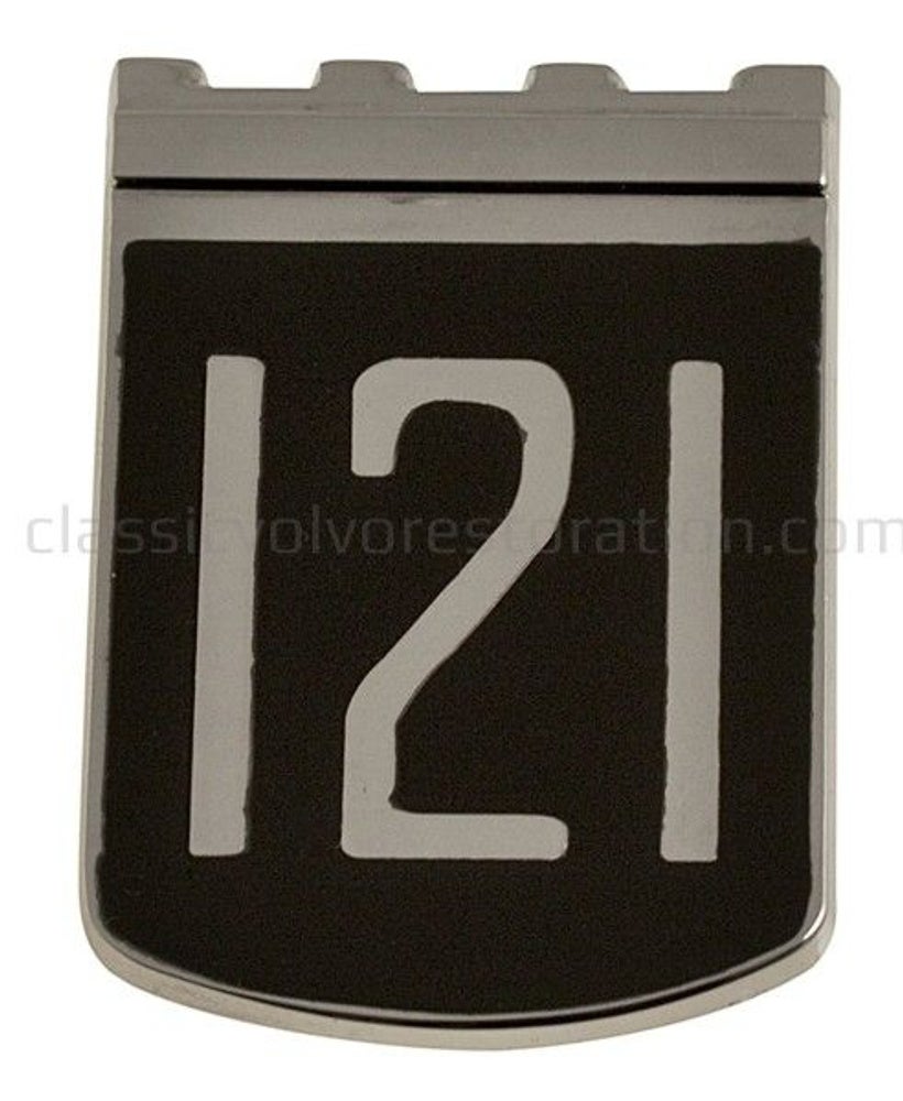 Emblème « 121 » pour Volvo Amazon 1965-70 — bild 2 av 2