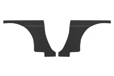 Panneaux latéraux arrière noirs pour Volvo 1800S, 1800E (1964-1971).