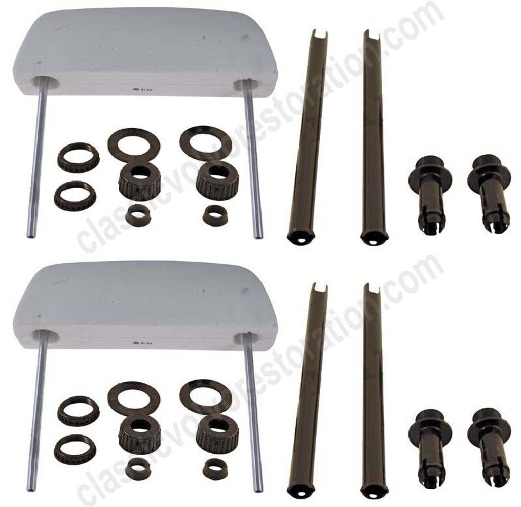 Appuie-tête avec kit de montage pour Volvo 1800, 1800E, 1800ES