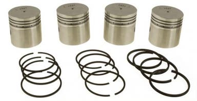Ensemble piston avec segments B4B standard pour Volvo PV444, Duett