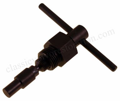 Outil de presse pour Volvo B20A, B20B, B30A (buse vue de dessus)