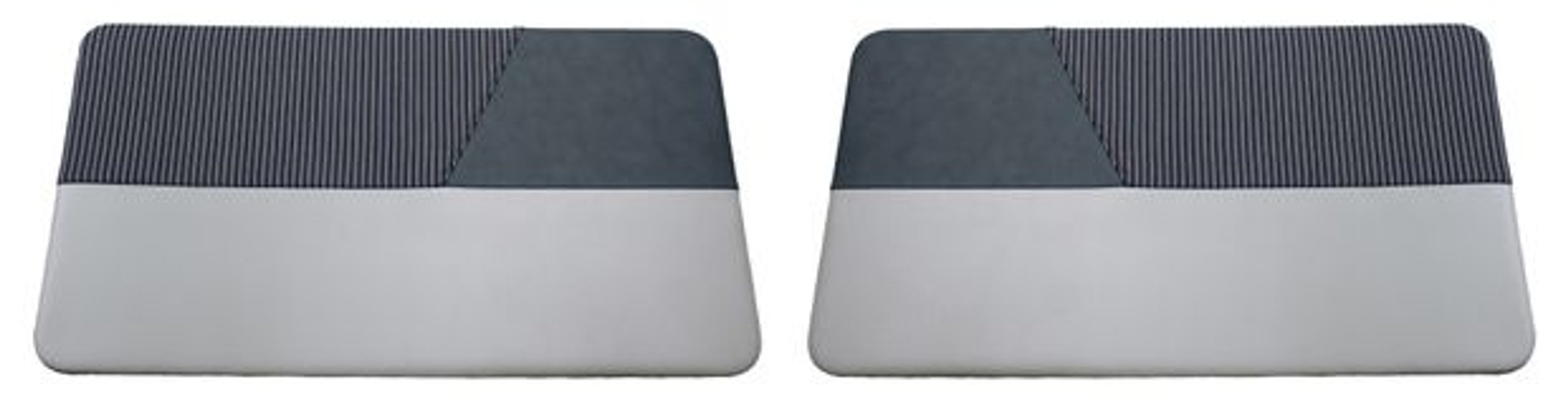 Panneaux de porte pour Volvo PV444E-K 1953-57 bleu/gris