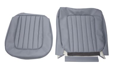 Garniture de siège avant pour Volvo Amazon 1962-63 US bleu clair