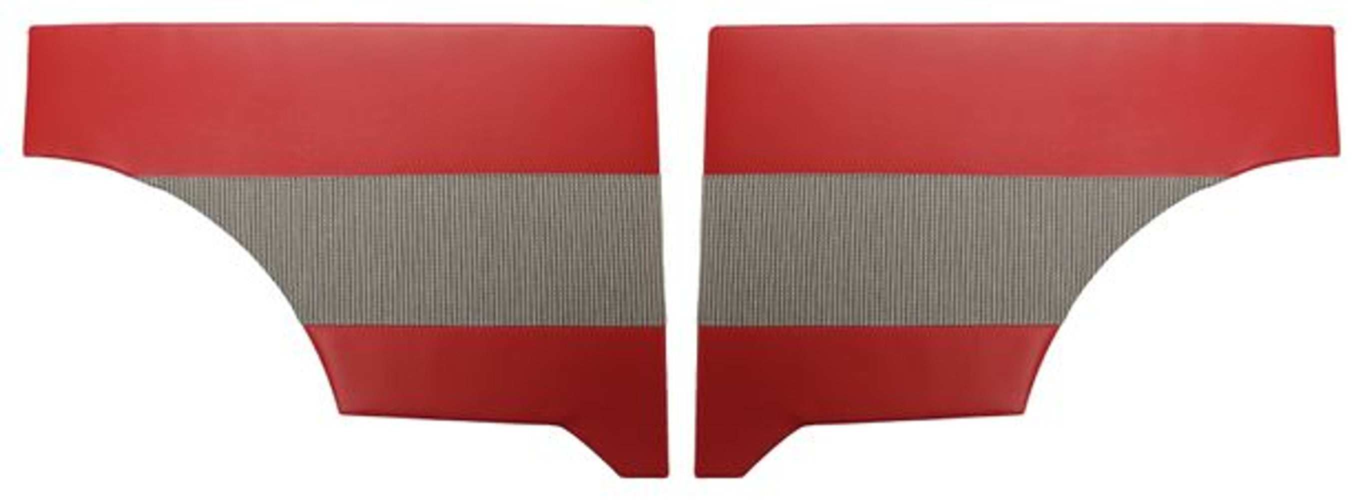 Panneaux arrière pour Volvo Duett 1958-62 rouge/gris