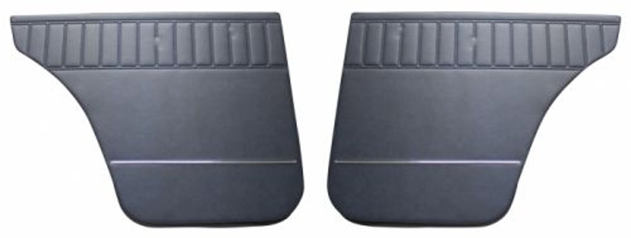 Panneau de porte arrière bleu