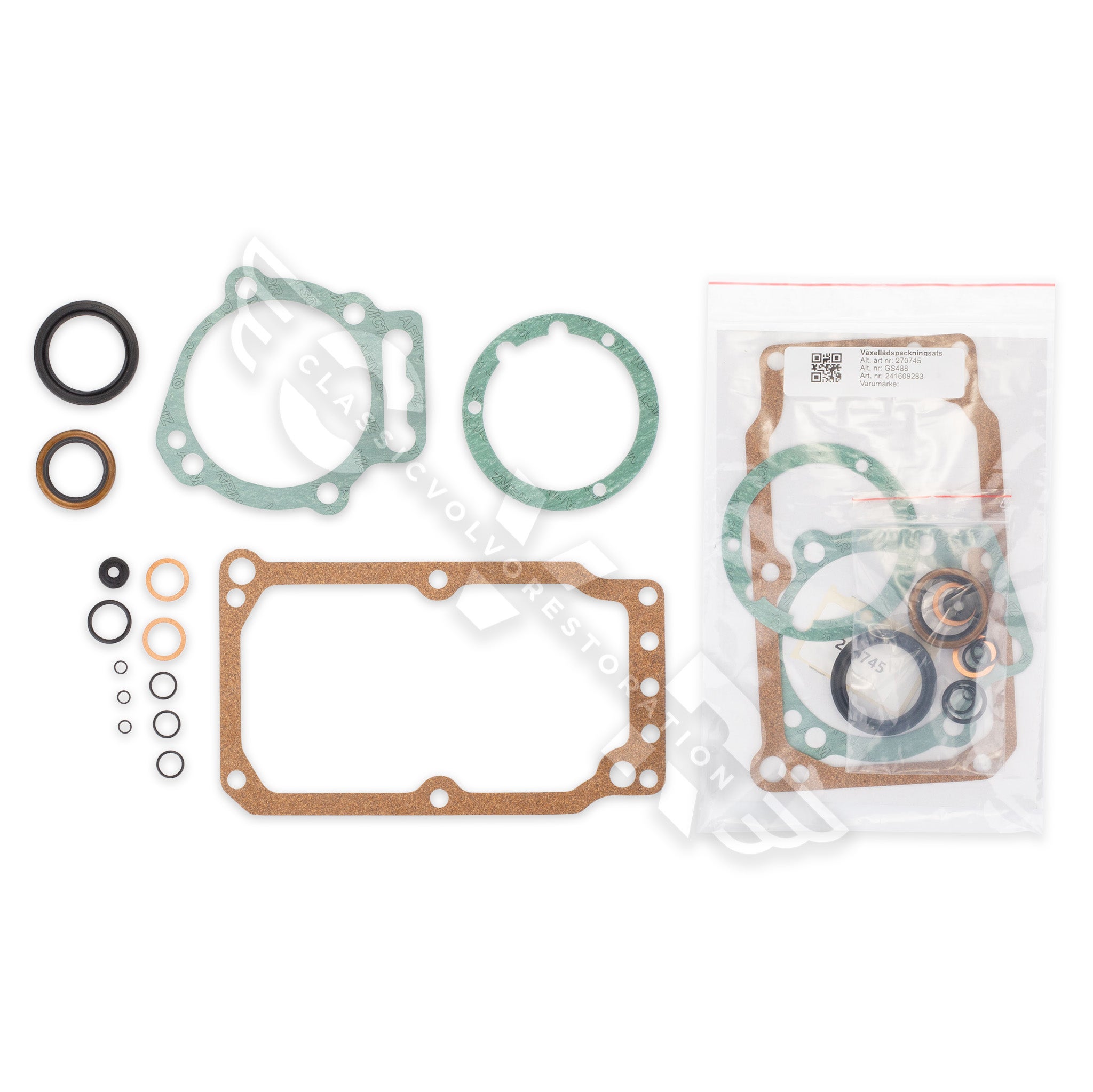 Kit de joints de boîte de vitesses pour Volvo M30, M40 1967- — bild 2 av 2