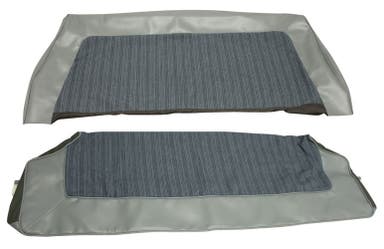 Garniture de siège arrière pour Volvo Amazon 2 portes 1962-63 bleu clair