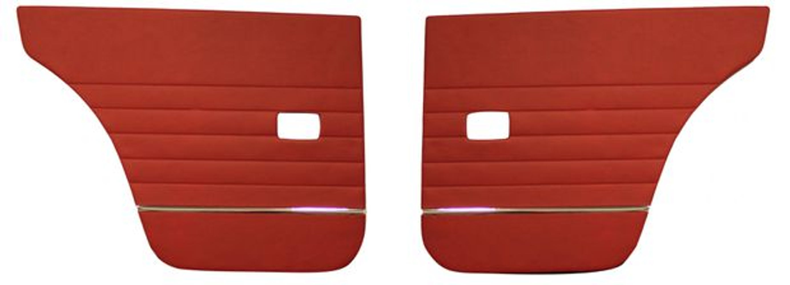 Panneaux de porte arrière rouges pour Volvo Amazon 4 portes, Amazon Kombi 1963-64 — bild 2 av 2