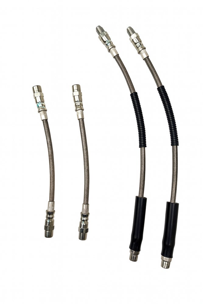 Kit de flexibles de frein pour Volvo 850, S70, V70, C70, 2 roues motrices -16", tressés métalliques