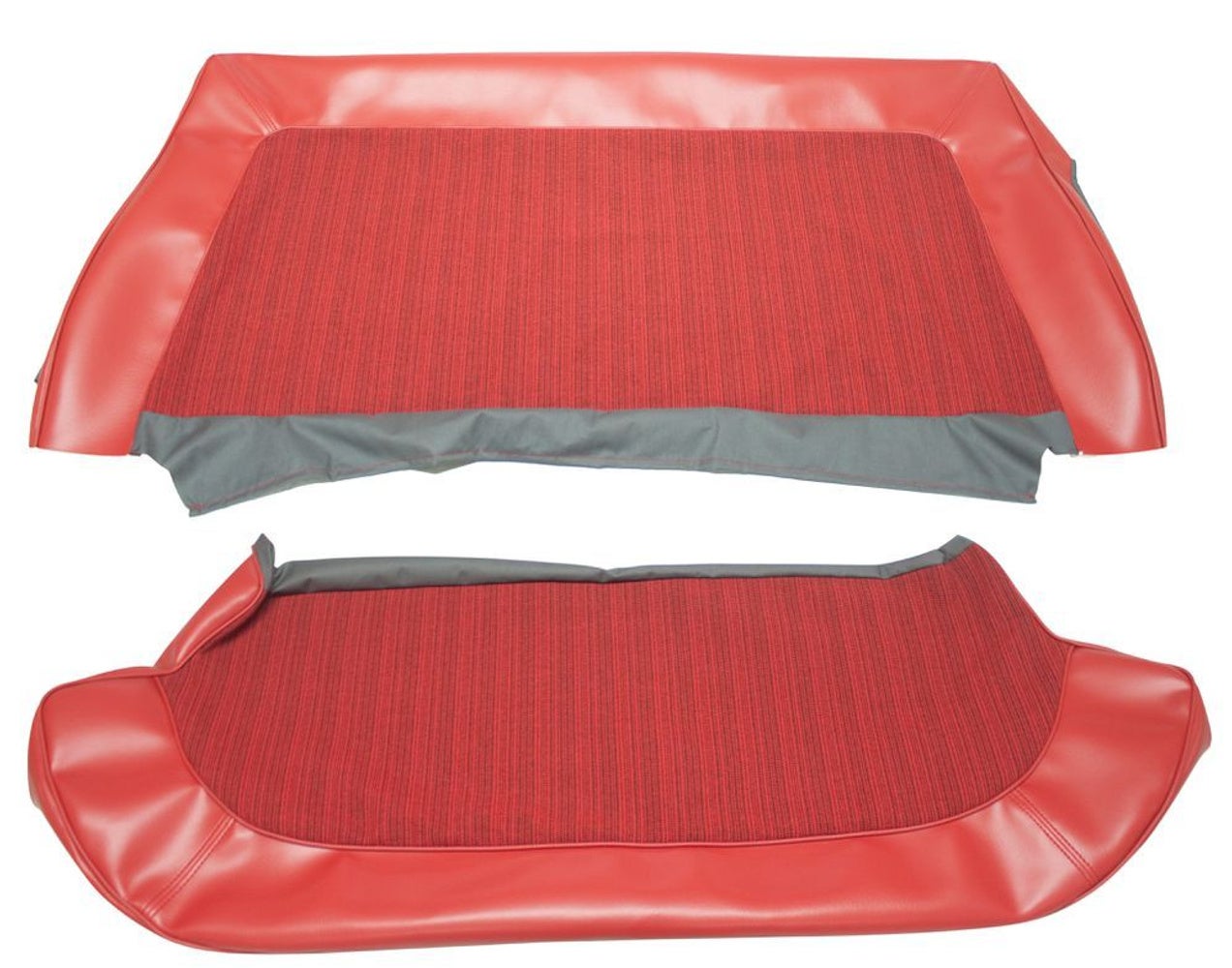 Garniture de siège arrière rouge pour Volvo Amazon 4 portes (1962-1963)