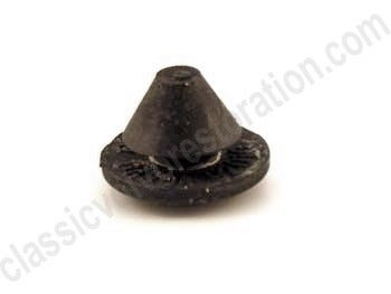 Bouton en caoutchouc pour la plage arrière du Volvo PV544 — bild 1 av 2