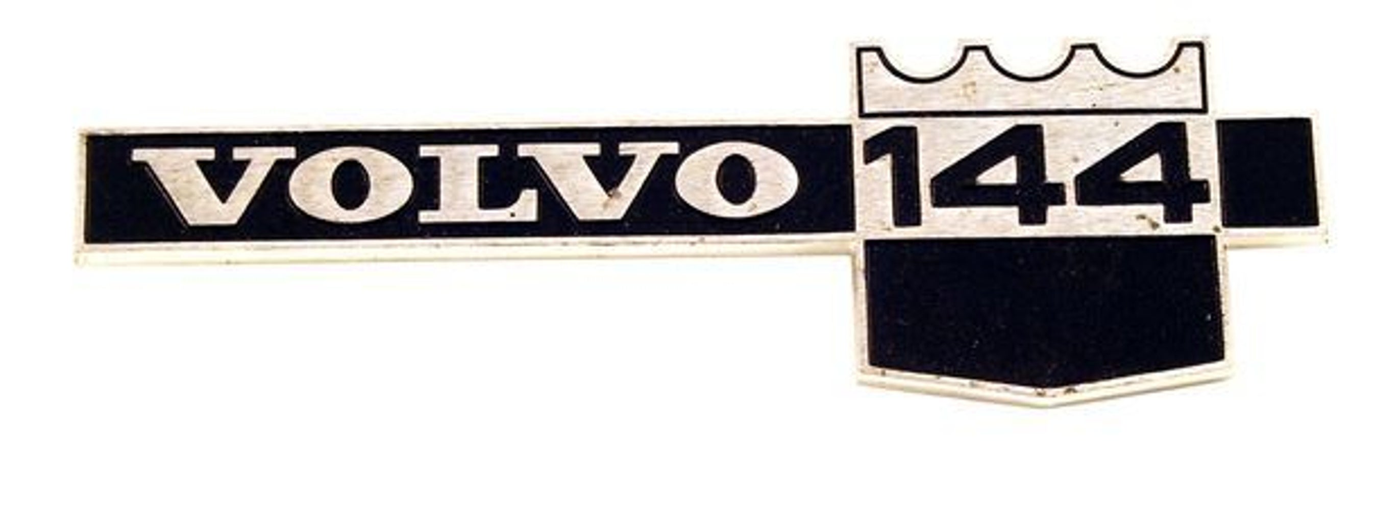 Emblème « 144 B20A » d'aile pour Volvo 144 1971-72