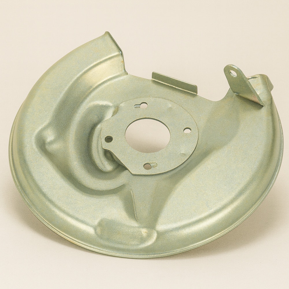 Déflecteur frein gauche avant