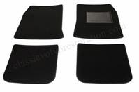 Ensemble de tapis et accessoires pour Volvo Amazon 1962-70, textile noir (conduite à droite) — bild 1 av 2