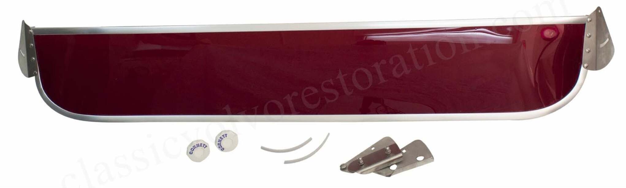 Casquette gangster Volvo PV rouge