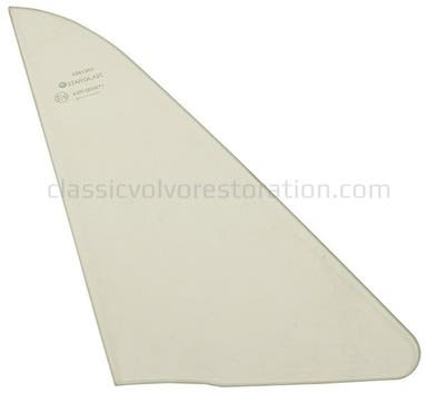 Vitre de ventilation compatible avec Volvo 1800 et 1800S, côté droit.
