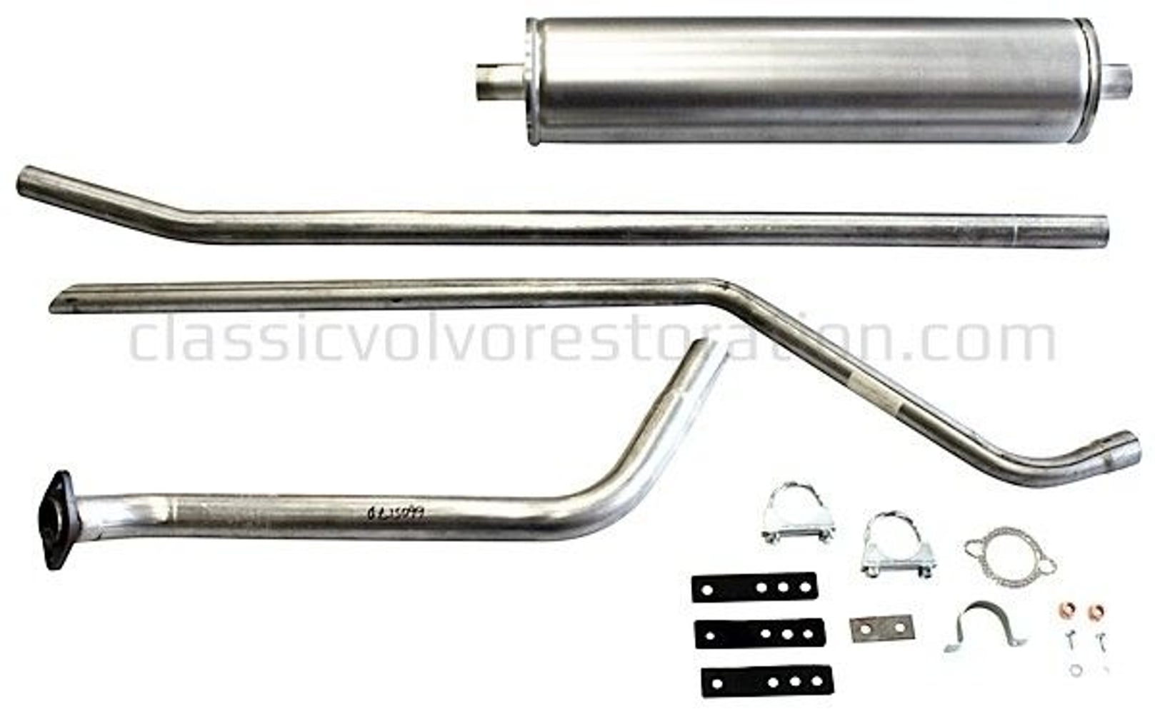 Système d'échappement pour Volvo Duett, 1957-61, B16 — bild 2 av 2