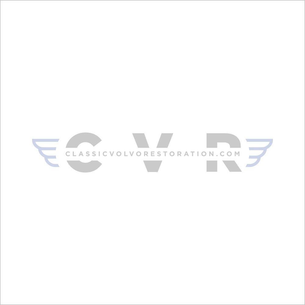Baguette de garniture de coffre avec clips pour Volvo 240, 260, 1981-1993