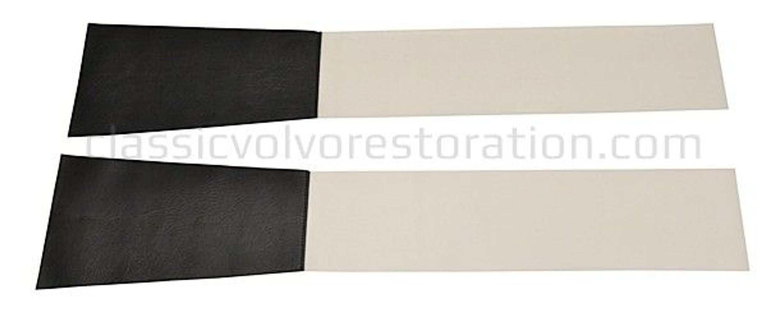 Garniture de montant B pour Volvo Amazon 1958-60 beige/noir — bild 2 av 2