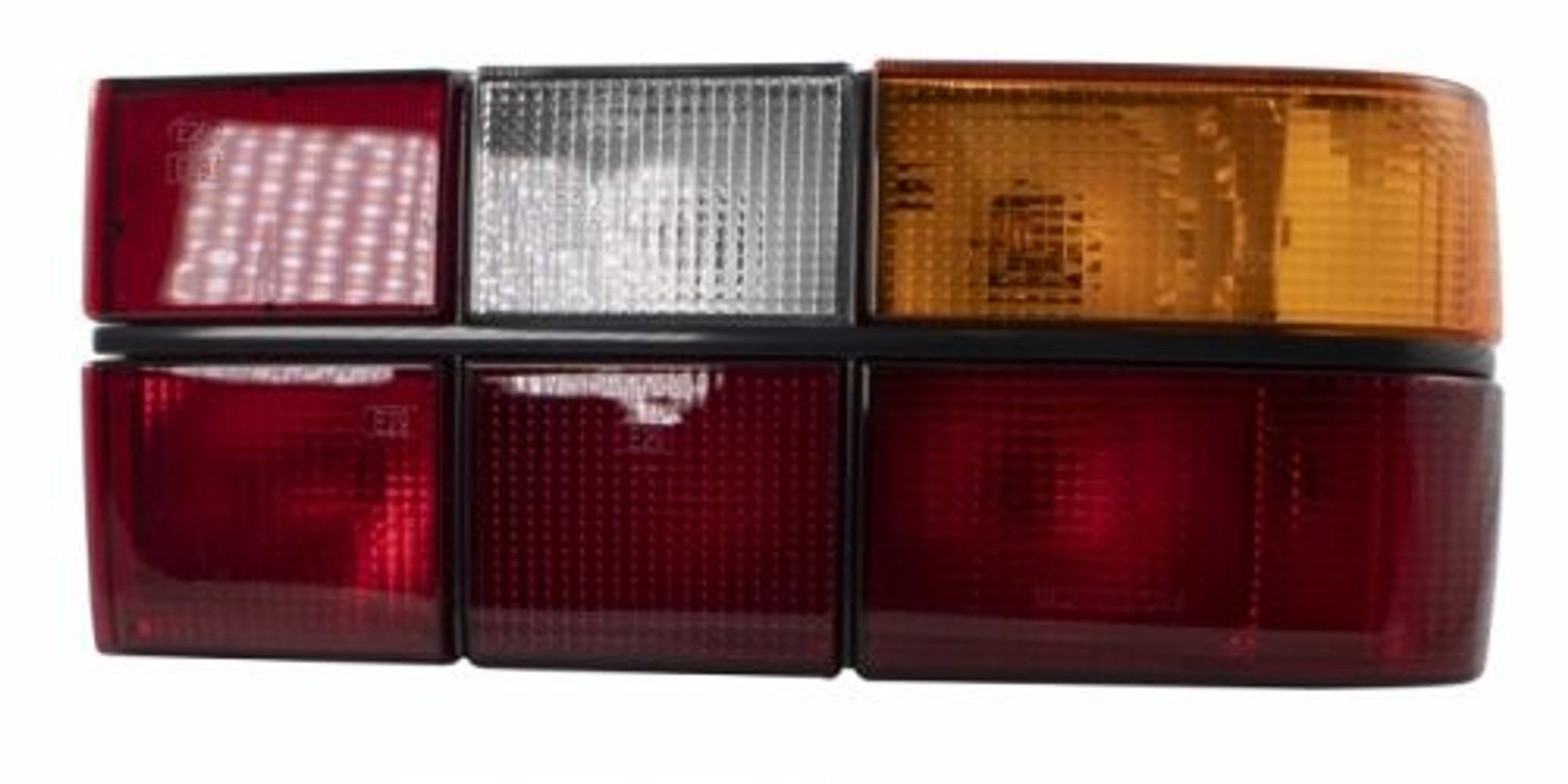 Feu arrière noir complet pour Volvo 740, 760, 1983-89, côté droit