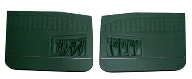 Panneaux de porte avant pour Volvo Amazon 4 portes, Amazon Kombi 1967-68, verts