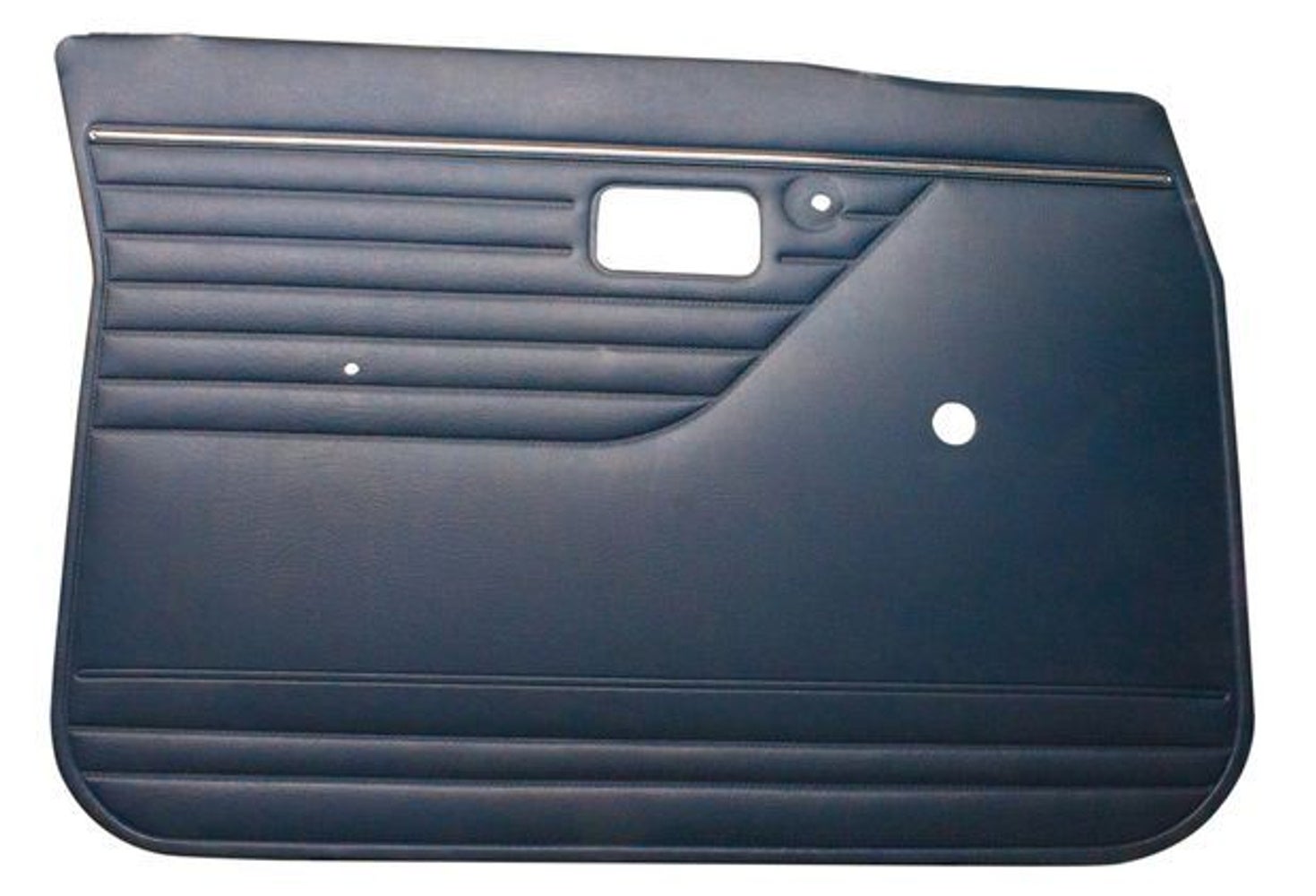 Panneau de porte avant gauche bleu pour Volvo 144, 145 (1970).
