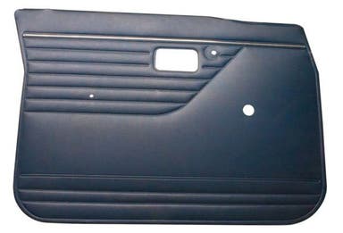 Panneau de porte avant gauche bleu pour Volvo 144, 145 (1970).