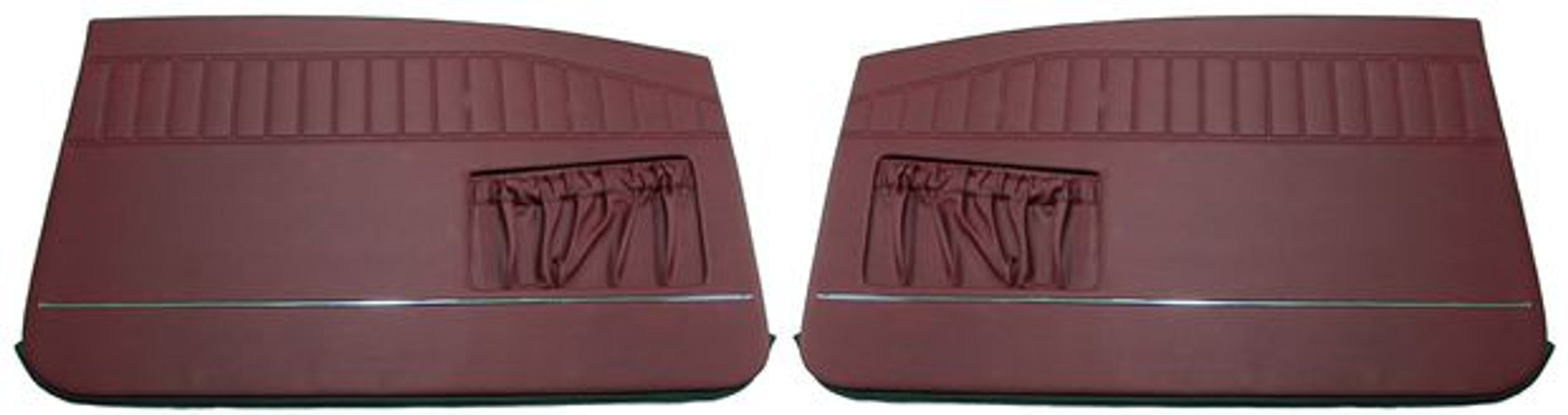 Panneaux de porte rouges pour Volvo Amazon 2D 1967-68 — bild 2 av 2