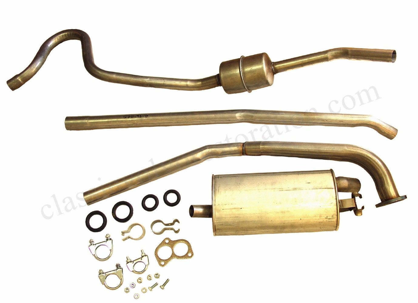 Système d'échappement pour Volvo Amazon Kombi, 1967-70 — bild 1 av 2