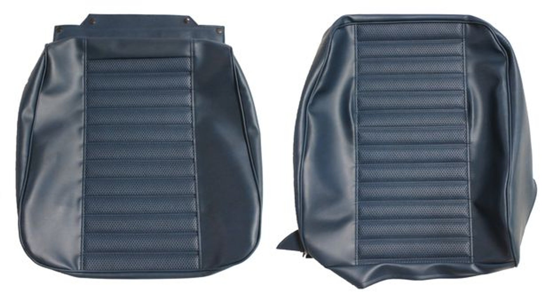 Garniture de siège avant pour Volvo Amazon 2D, Amazon Kombi 1969 bleue