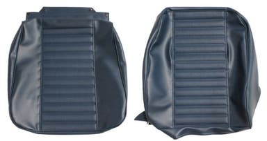 Garniture de siège avant pour Volvo Amazon 2D, Amazon Kombi 1969 bleue