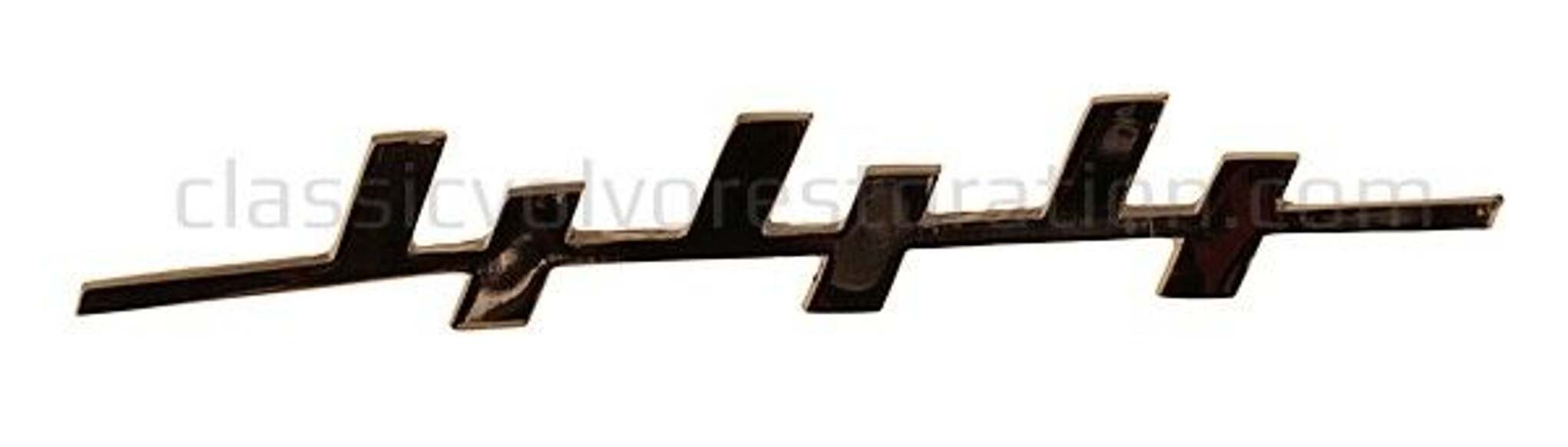 Emblème Volvo PV 444 (texte)