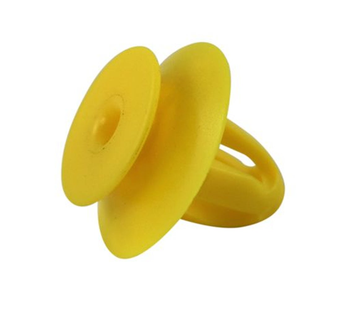 Clips de fixation de panneau de porte pour Volvo 740, 760, 780, C70, jaunes