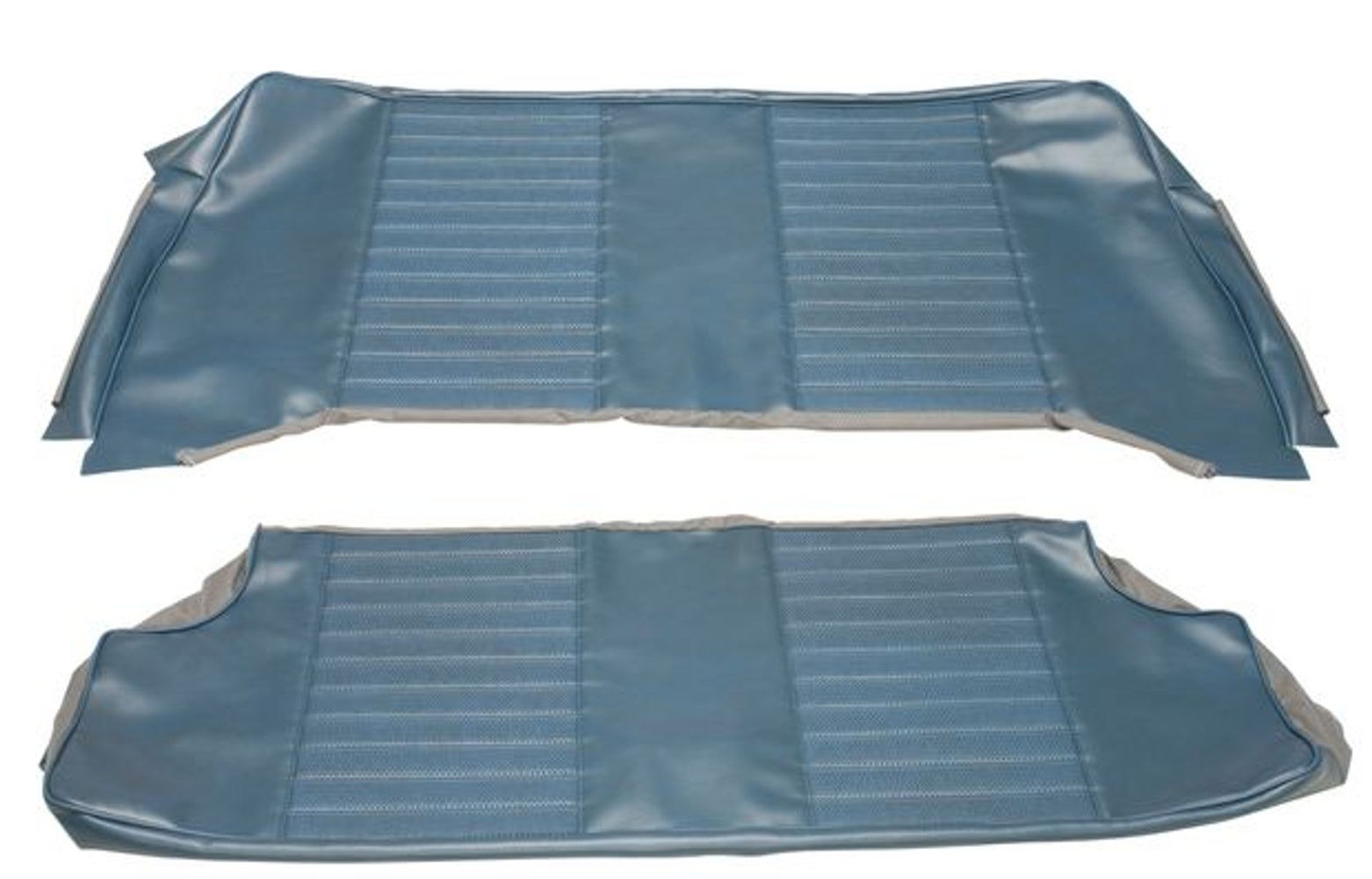 Garniture de siège arrière pour Volvo Amazon 2D 1969 bleue